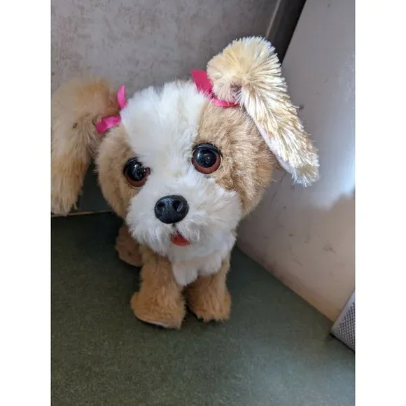 Hasbro Toys Furreal Friend Frf Puppy Dog Barks Brown White Big